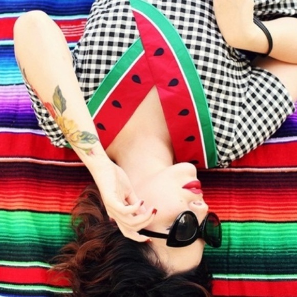Bea & Dot by ModCloth Watermelon Dress - Picture 7 of 9